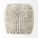 Mercana Amaya 16" x 16" x 16" Pouf