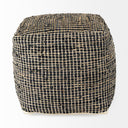Mercana Aalia 16" x 16" x 16" Leather Pouf