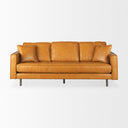 Mercana D'Arcy 88.2" x 36.6" x 33.9" Genuine Leather Standard Sofa