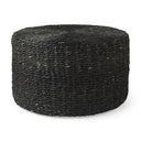 Mercana Dina 29.5" x 29.5" x 15.7" Water Hyacinth Pouf