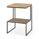 Mercana Ronin 16.1" x 16.1" x 21.1" Solid Wood Side Table
