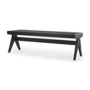 Mercana Arvin 59.1" x 17.7" x 18.1" Solid Wood Bench