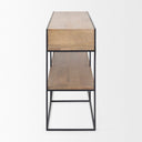 Mercana Morris 63" x 15" x 31" Iron Console Table