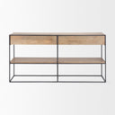 Mercana Morris 63" x 15" x 31" Iron Console Table