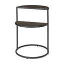 Mercana Arlo 18.8" x 18.8" x 24.4" Metal Side Table