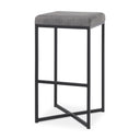 Mercana Frodo 16.5" x 16.5" x 30.3" Fabric Stool