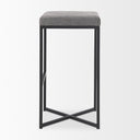 Mercana Frodo 16.5" x 16.5" x 30.3" Fabric Stool