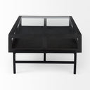 Mercana Arelius 49.5" x 28" x 15" Solid Wood Coffee Table