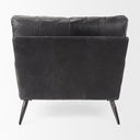 Mercana Cochrane 34.5" x 33" x 32.5" Leather Side Chair