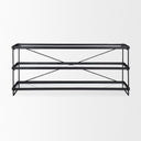 Mercana Trey 72" x 16.3" x 30" Iron Console Table