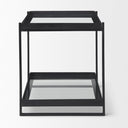 Mercana Trey 22" x 22" x 24" Metal Side Table