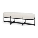 Mercana Amelia 18" x 55" x 18" Upholstered Bench