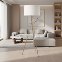 Mercana Ambrose 20" x 20" x 61.8" Metal Floor Lamp