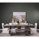 Mercana Konstantin 94" x 40" x 30" Solid Wood Dining Table