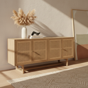 Mercana Grier 72" x 18.8" x 31.5" Solid Wood Sideboard