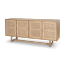 Mercana Grier 72" x 18.8" x 31.5" Solid Wood Sideboard
