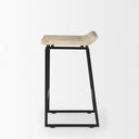 Mercana Givens 14" x 15.5" x 26" Metal Bar Stool