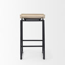 Mercana Givens 14" x 15.5" x 26" Metal Bar Stool