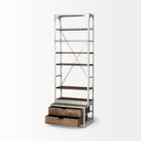 Medium Brown-Silver