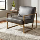 Mercana Armelle 28.3" x 33.1" x 29.9" Fabric Side Chair