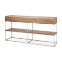Mercana Morris 63" x 15" x 31" Wood Console Table