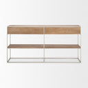 Mercana Morris 63" x 15" x 31" Wood Console Table