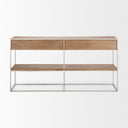 Mercana Morris 63" x 15" x 31" Wood Console Table