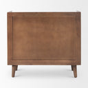 Mercana Lillie 39.5" x 19.8" x 30" Solid Wood Accent Cabinet