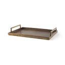 Mercana Shay 22" x 15" x 3" Metal Tray