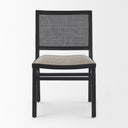 Mercana Wynn 20.5" x 24.6" x 34.1" Solid Wood Dining Chair