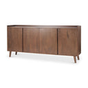 Mercana Lillie 70.8" x 16" x 32" Solid Wood Sideboard