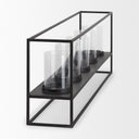 Mercana Cindy 27" x 4.9" x 9.1" Metal Candle Holder