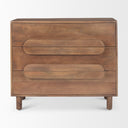 Mercana Astrid 36" x 17" x 30.3" Solid Wood Accent Cabinet