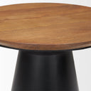 Mercana Mitchell 22" x 22" x 22.5" Metal Side Table