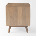 Mercana Sable 19" x 19" x 21" Solid Wood Side Table