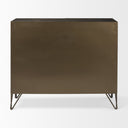 Mercana Pandora 36.8" x 16.3" x 29.9" Iron Accent Cabinet