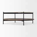 Mercana Larkin 43.5" x 43.5" x 16" Wood Coffee Table
