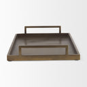 Mercana Shay 22" x 15" x 3" Metal Tray