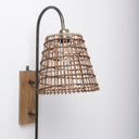 Mercana Kiley 28" x 7" x 15.6" Metal Wall Sconce