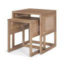 Mercana Grier 20" x 20" x 23" Solid Wood Side Table