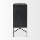 Mercana Hogarth 36" x 16" x 34" Iron,Solid Wood Accent Cabinet