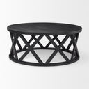 Mercana Forsey 45" x 45" x 18" Solid Wood Coffee Table