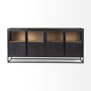 Mercana Sloan 80" x 18.8" x 36.3" Iron Sideboard