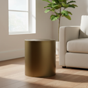 Mercana Eclipse 20" x 20" x 22" Metal Side Table