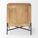Mercana Cairo 22" x 23.5" x 26" Solid Wood Side Table