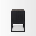 Mercana Sloan 28" x 17.5" x 26.3" Metal Side Table