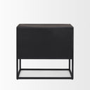 Mercana Sloan 28" x 17.5" x 26.3" Metal Side Table