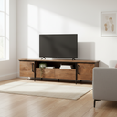 Mercana Maddox 75.5" x 18" x 20" Solid Wood Media Unit