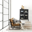 Mercana Armelle 28.3" x 33.1" x 29.9" Fabric Side Chair