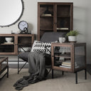 Mercana Arelius 20" x 18.8" x 26" Solid Wood Side Table